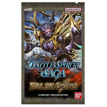 battle spirits battle spirits saga Battle Spirits Saga Card Game Set 02 False Gods Booster Pack
